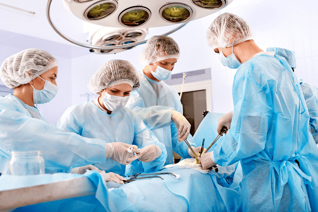 chirurgische Behandlung der chalkolithischen Prostatitis
