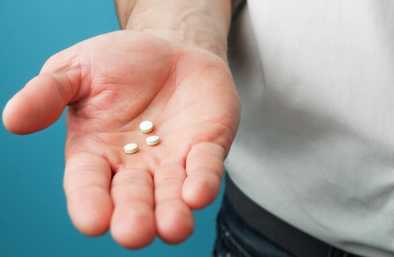 Tabletten aus der neuen Generation von Prostatitis